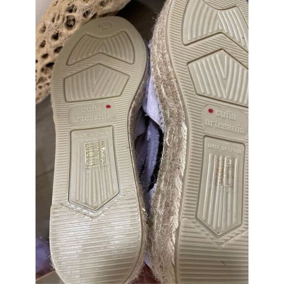 New Free People Destino Espadrille Platforms Size 40 - Picture 16 of 16